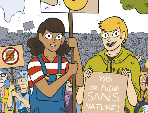 Agir pour la planète : une bande dessinée éducative et écologique
