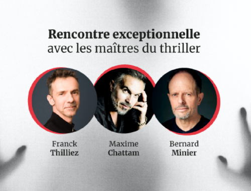 A la rencontre de Franck Thilliez, Maxime Chattam et Bernard Minier
